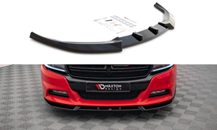 Maxton Front Splitter V.1 Dodge Charger Rt Mk7 Facelift - Gloss Black