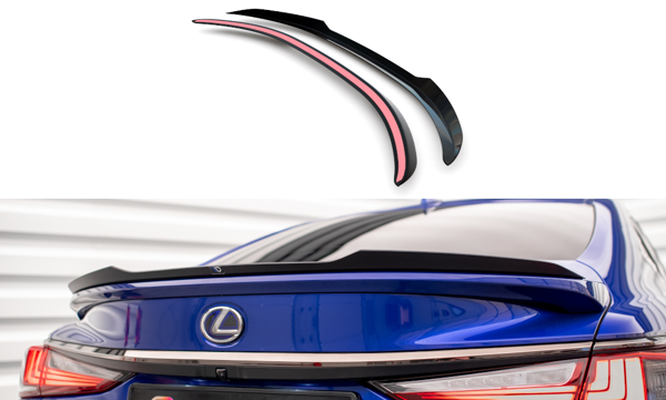 Maxton Spoiler Cap Lexus Es F Sport Mk7 - Gloss Black