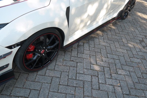 Maxton Racing Side Skirts Diffusers Honda Civic X Type R