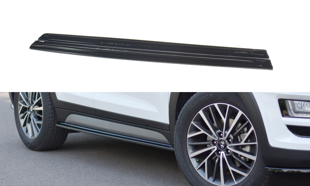 Maxton Side Skirts Diffusers Hyundai Tucson Mk3 Facelift - Gloss Black