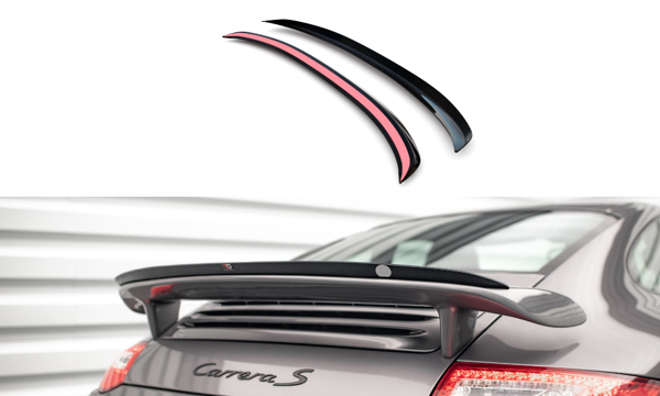 Maxton Spoiler Cap Porsche 911 Carrera / Carrera Gts 997 Facelift - Gloss Black