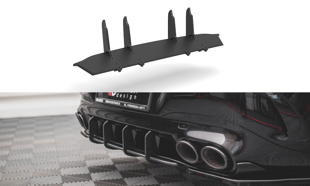 Maxton Street Pro Rear Diffuser Mercedes-Amg Cla 35 / 45 Aero C118 - Red