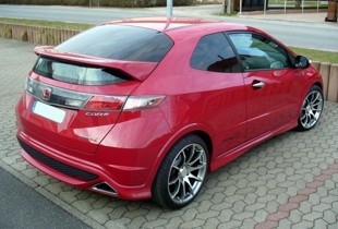Maxton Rear Spoiler Honda Civic VIii Hb < Type R Look > - Not primed
