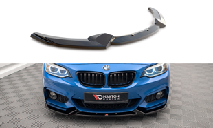 Maxton Front Splitter V.2 BMW 2 M-Pack F22 - Gloss Black