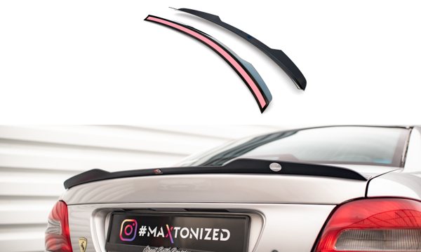 Maxton Spoiler Cap Volvo C70 Mk1 - Gloss Black