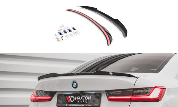 Maxton Spoiler Cap BMW 3 G20 - Gloss Black
