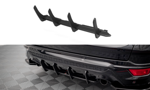 Maxton Street Pro Rear Diffuser Ford Escape St-Line Mk3 - Red