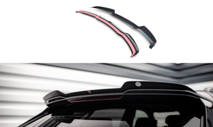 Maxton Upper Spoiler Cap Audi RSQ8 Mk1 - Gloss Black