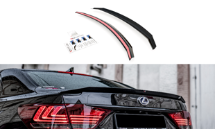 Maxton Spoiler Cap Lexus Ls Mk4 Facelift - Gloss Black