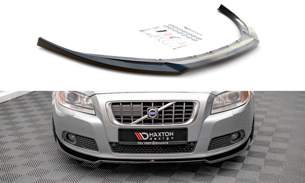 Maxton Front Splitter V.2 Volvo V70 Mk3 - Gloss Black