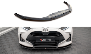 Maxton Front Splitter V.2 Toyota Yaris Mk4 - Gloss Black