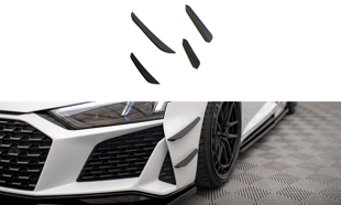 Maxton Front Bumper Wings (Canards) Audi R8 Mk2 Facelift