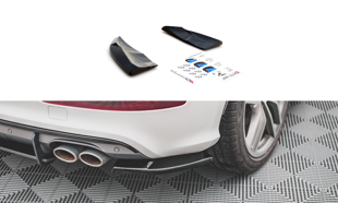 Maxton Rear Side Splitters Audi Sq5 Mk1 (8R) - Gloss Black