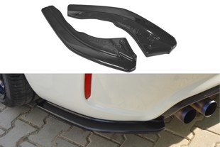 Maxton Rear Side Splitters BMW M2 (F87) Coupé - Gloss Black