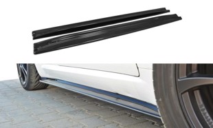 Maxton Side Skirts Diffusers Alfa Romeo Brera - Gloss Black