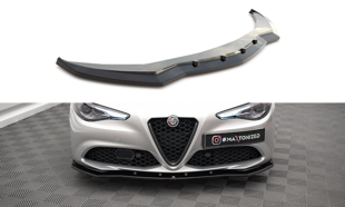 Maxton Front Splitter V.1 Alfa Romeo Giulia Sport - Gloss Black