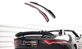 Maxton Spoiler Cap Jaguar F-Type Mk1 Facelift - Gloss Black