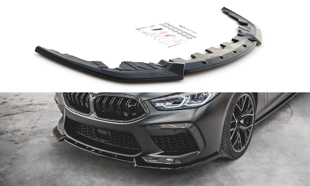 Maxton Front Splitter V.3 BMW M8 Gran Coupe F93 - Gloss Black