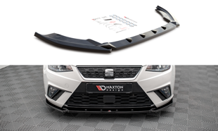Maxton Front Splitter V.2 Seat Ibiza Fr/ Standard Mk5 - Gloss Black