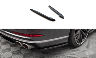 Maxton Rear Side Splitters Audi S8 D5 - Gloss Black