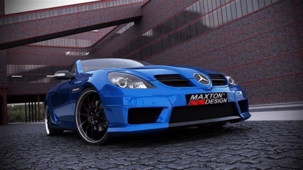 Maxton Front Bumper Mercedes Slk R171 (Slk R172 Amg Look)