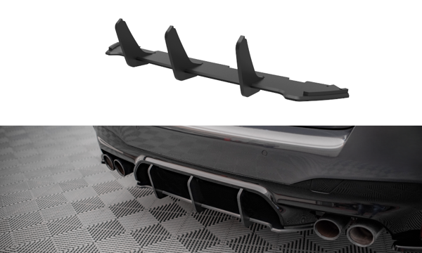 Maxton Street Pro Rear Diffuser BMW M5 F90  - Black