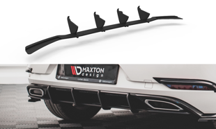 Maxton Street Pro Rear Diffuser Volkswagen Golf R-Line Mk 7 Facelift - Black