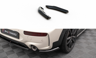 Maxton Rear Side Splitters Mini Cooper Clubman John Cooper Works F54 Facelift - Gloss Black