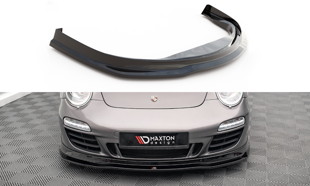 Maxton Front Splitter V.1 Porsche 911 Carrera Gts 997 Facelift - Gloss Black