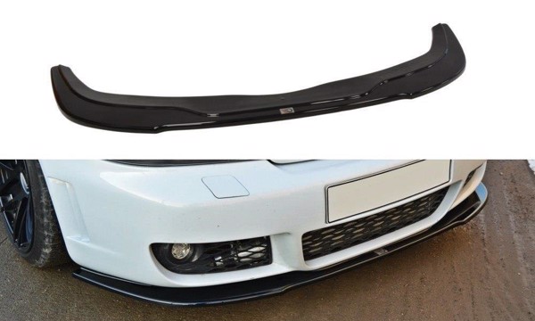 Maxton Front Splitter Audi RS4 B5 - Gloss Black
