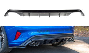 Maxton Rear Valance Ford Focus Mk4 St-Line - Gloss Black