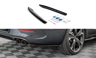 Maxton Rear Side Splitters Cupra Leon St - Gloss Black