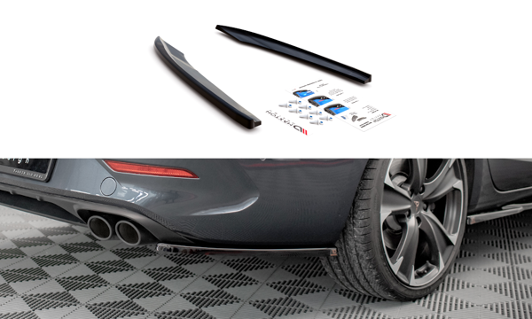 Maxton Rear Side Splitters Cupra Leon St - Gloss Black