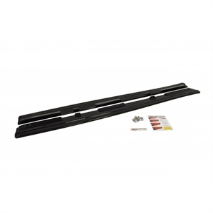 Maxton Side Skirts Diffusers Mazda 3 Mk2 Mps - Gloss Black