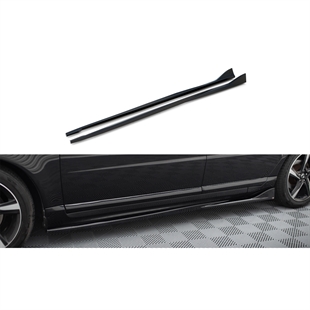 Maxton Side Skirts Diffusers Volvo S80 MK2 - Gloss Black