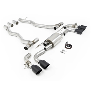 Milltek (NAS/ROW Spec) - Axle Back med Cerakote Svarta Ändrör BMW 5 Serie M5 G90/G99