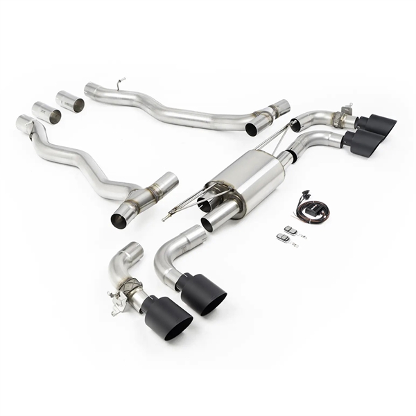 Milltek (NAS/ROW Spec) - Axle Back med Cerakote Svarta Ändrör BMW 5 Serie M5 G90/G99