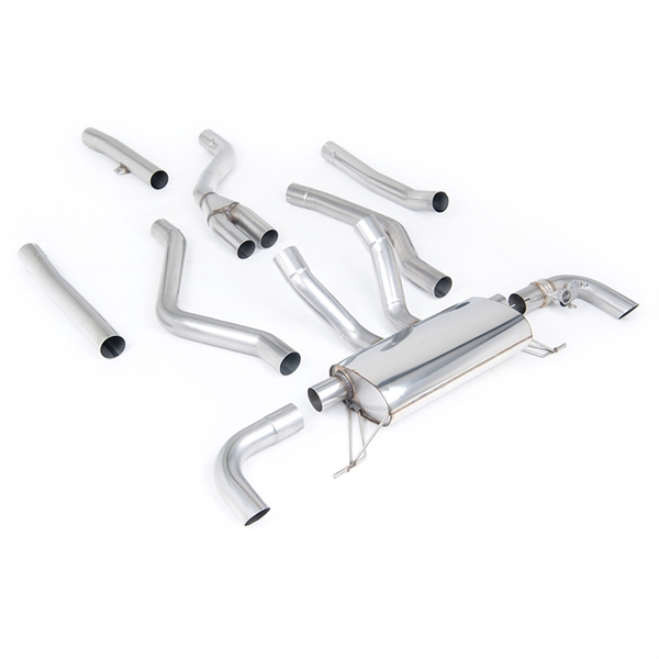 Milltek Cat-back Avgassystem För Originaländrör Till BMW 4-serie G22 M440i Coupé
