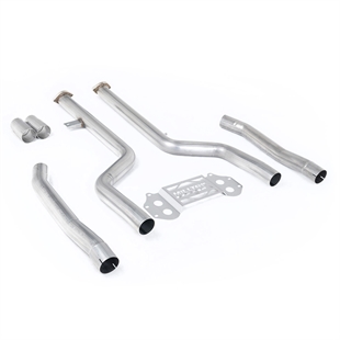 Milltek Icke-resonerad Sekundär Katalysator Bypass - Passar endast OE Downpipes & OE Bakre Avgassystem BMW 3 Serie G80/G81 M3 & M3
