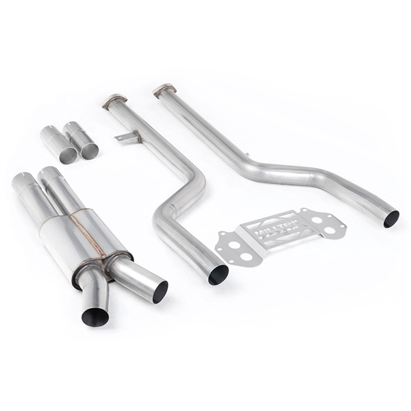 Milltek Resonerad Sekundär Katalysator Bypass - Passar endast OE Downpipes & Milltek Sport Bakre Avgassystem BMW 4 Serie G82 M4 & M4