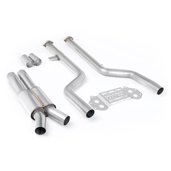 Milltek Resonerad Sekundär Katalysator Bypass - Passar endast OE Downpipes & Milltek Sport Bakre Avgassystem BMW 3 Serie G80/G81 M3 & M3