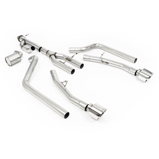 Milltek Cat Back med 5.5' Polerade Ändrör Dodge Ram 1500 Rebel (Hurricane Motor)