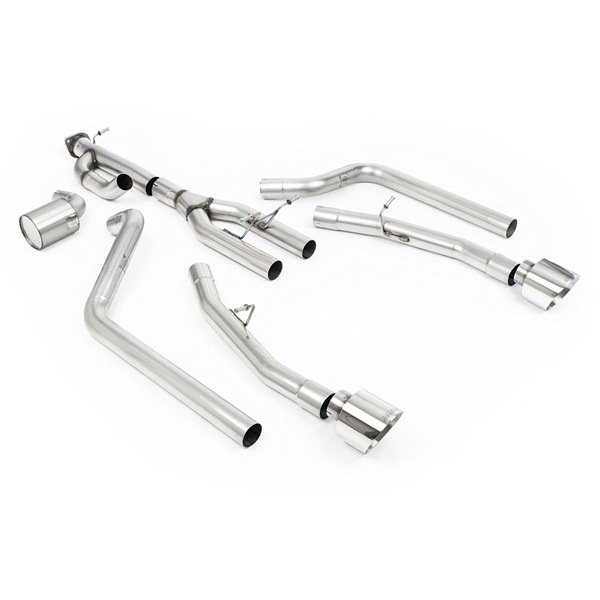 Milltek Cat Back med 5.5\' Polerade Ändrör Dodge Ram 1500 Rebel (Hurricane Motor)