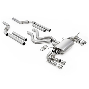 Milltek Partikelfilter-Bak med OE Svarta Ändavslutningar Land Rover Defender OCTA 4.4 V8