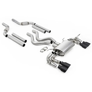 Milltek Partikelfilter-Bak med Cerakote Svarta Ändrör Land Rover Defender OCTA 4.4 V8