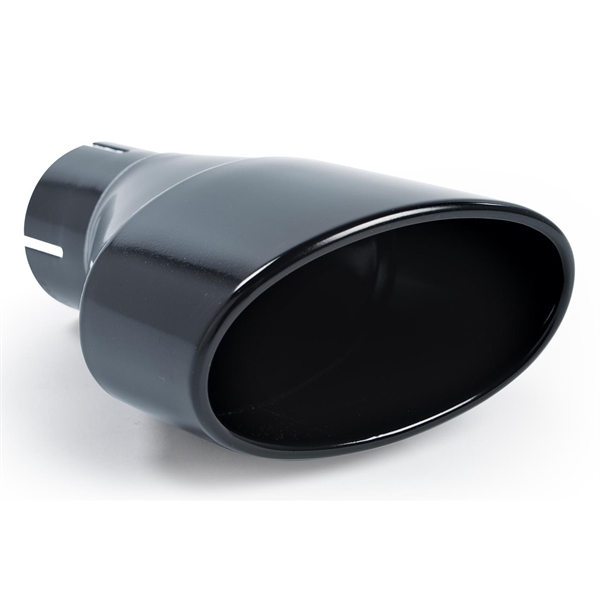 Milltek Cerakote Svart Jet (Oval) 170 x 107 Avgasända, Höger - MSTIP243