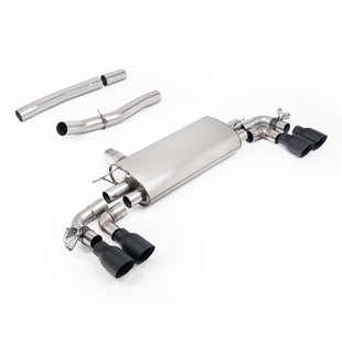 Milltek OPF/GPF Bak System med Cerakote Svarta Spetsar BMW 1 Series M135i F70