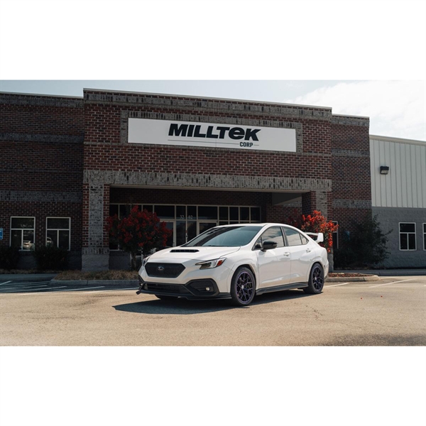 Milltek Resonansdämpat Cat-Back med Borstade Titan Ändrör Subaru Impreza WRX VB 2.4T Boxer (Endast USDM)