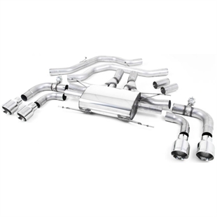 Milltek Cat-back Alfa Romeo Giulia Quadrifoglio 2.9 V6 Bi-Turbo (Non OPF/GPF Models)