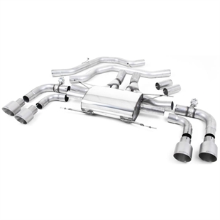 Milltek Cat-back Alfa Romeo Giulia Quadrifoglio 2.9 V6 Bi-Turbo (Non OPF/GPF Models)